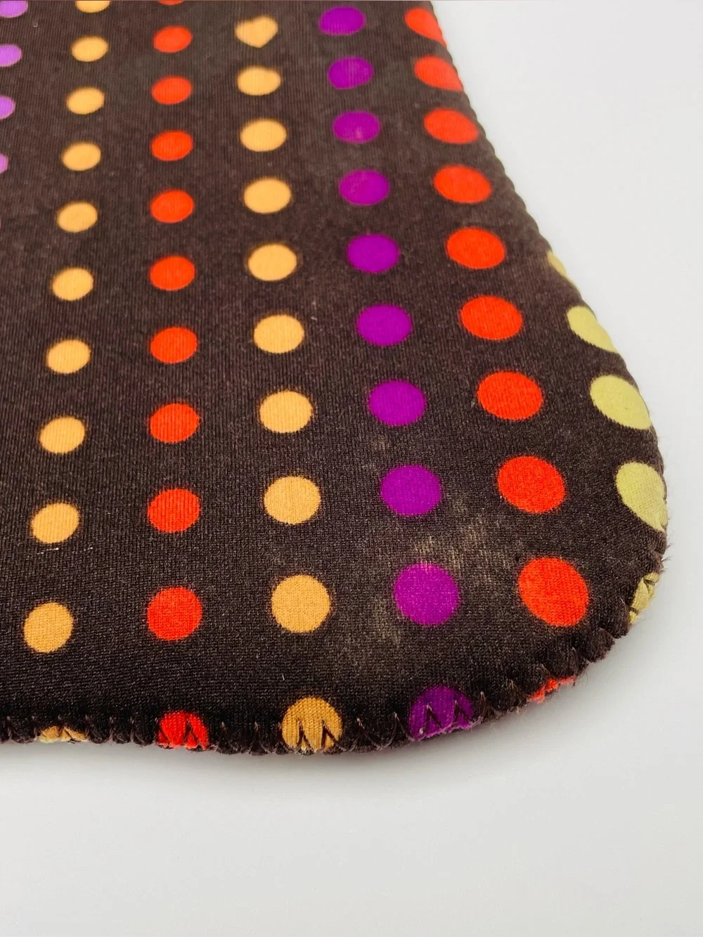 BUILT NY Neoprene 15” Laptop Sleeve Scatter Dot Multicolor Pattern Model MF101